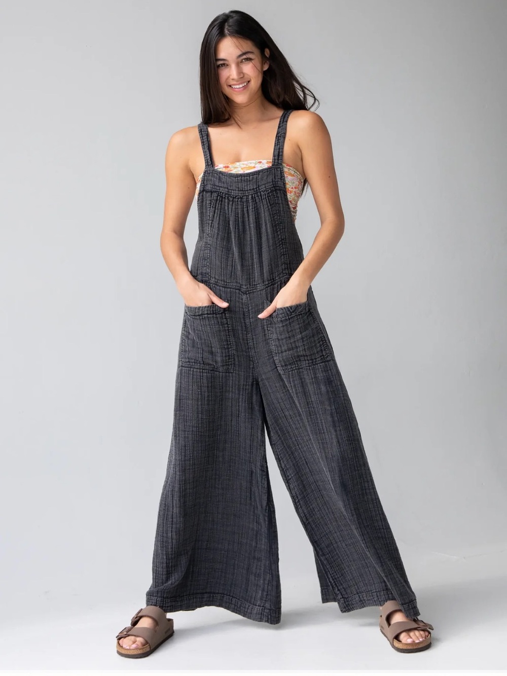 Natural Life Dakota Cotton Tie Overall